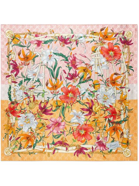 fascia foulard gucci fiori|Gucci 101: The Flora Motif .